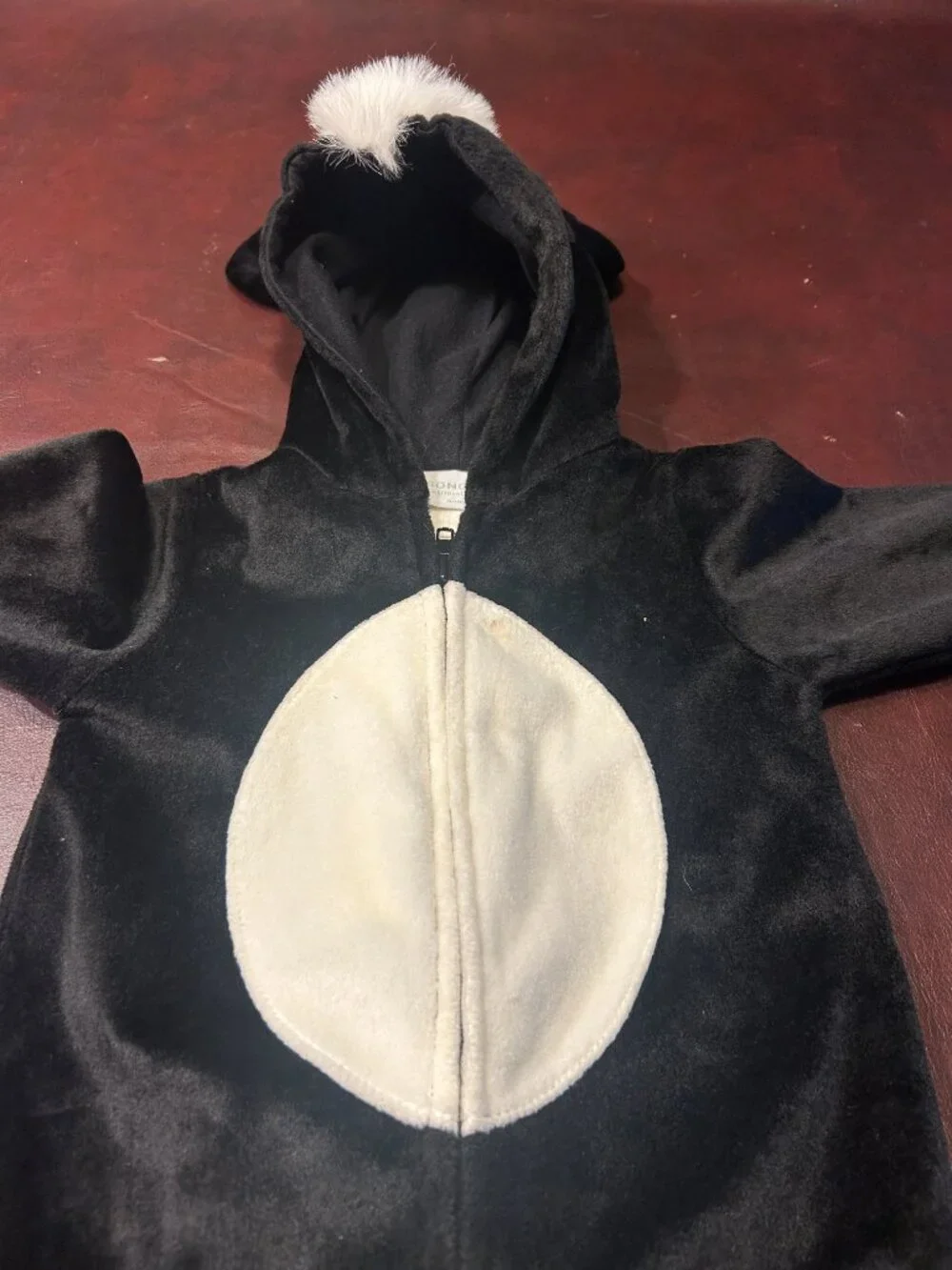 6/9 Month Little Stinker Skunk Costume for baby - Zipper Adorable